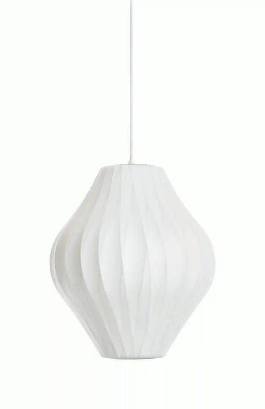 Nelson Pear Crisscross Bubble Pendant