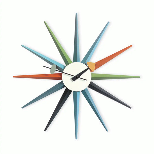 Nelson Sunburst Clock