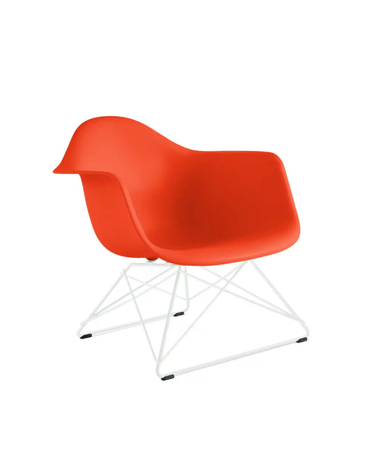 Eames Molded Plastic Low Wire Base Armchair